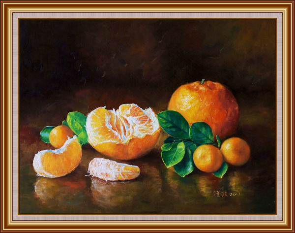 靜物橘子